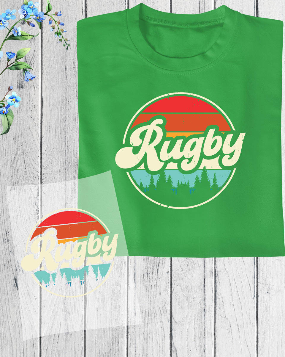 Vintage Rugby DTF Transfer Sheets