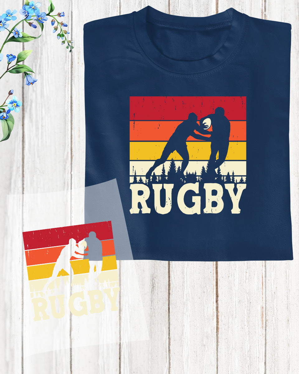 Rugby Player Gift DTF Transfer Film