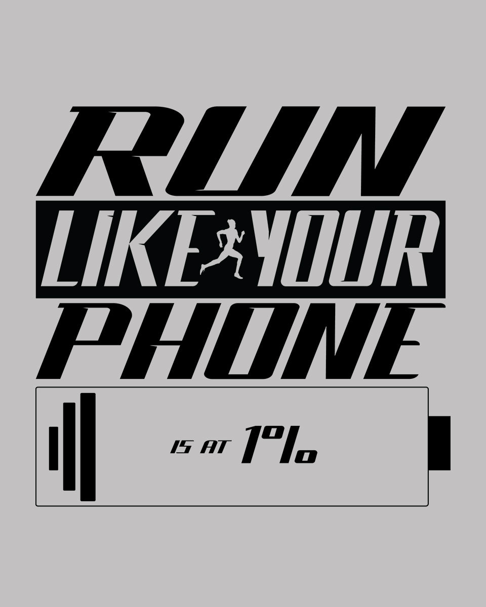 Run Line Your Phone DTF Transfer Film