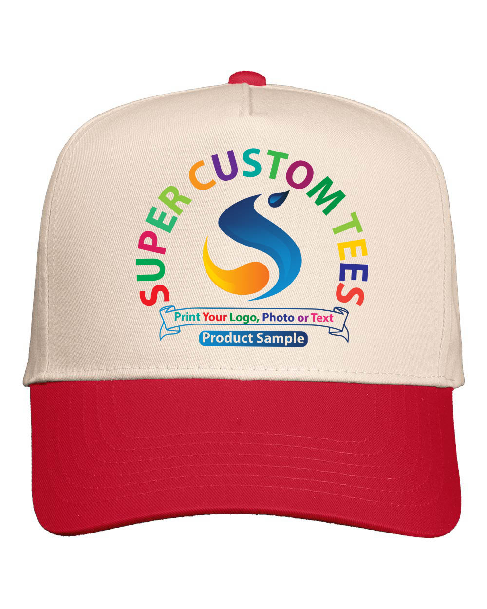 Five Panel Twill Cap - 8869- Valucap