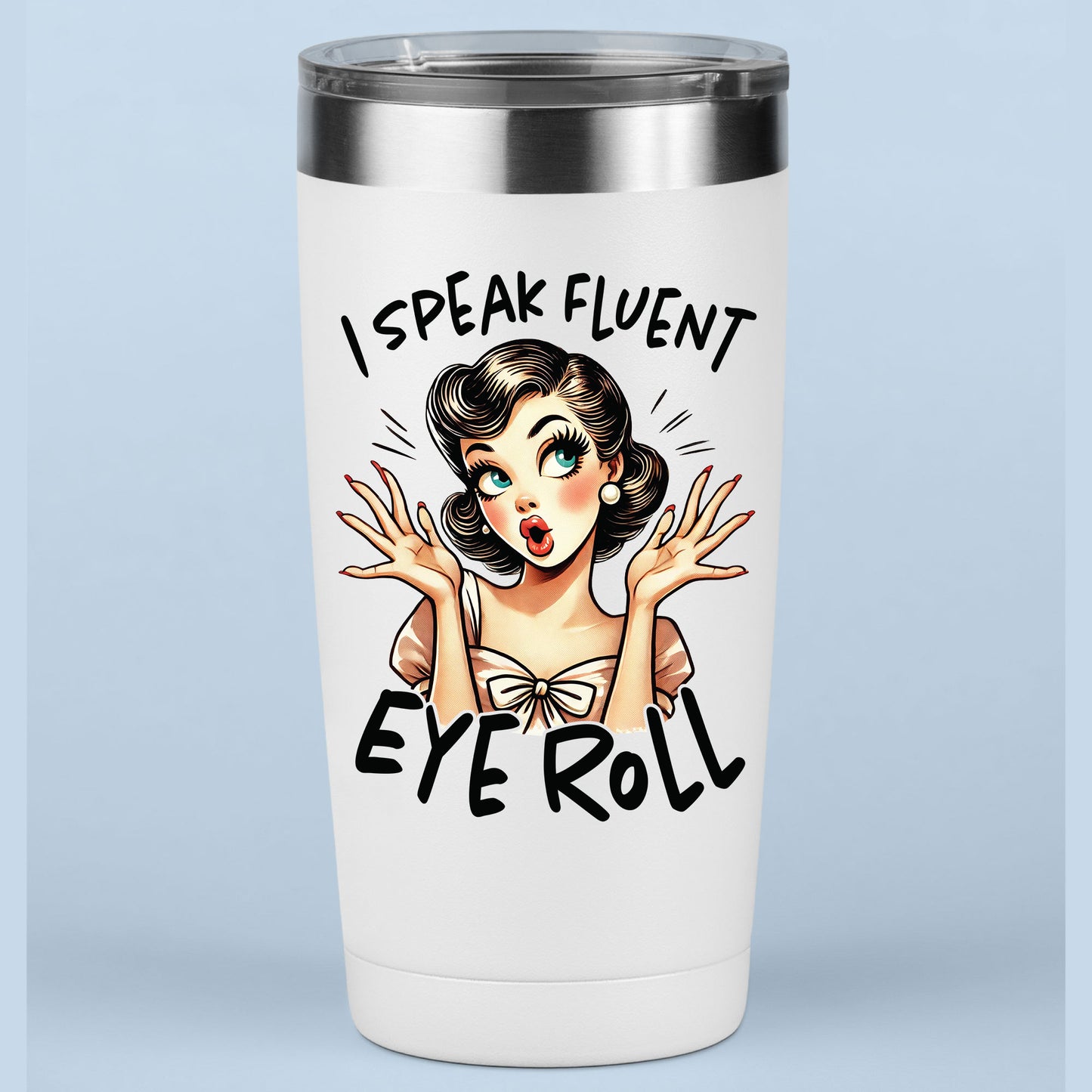 Sarcastic Funny Vintage Girl Sassy DTF Transfer