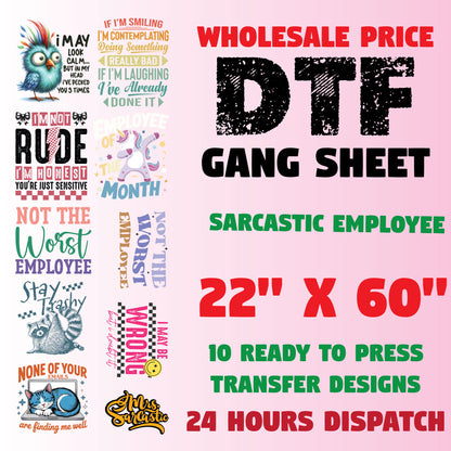 Sarcastic Gang Sheet