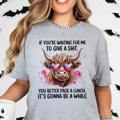 Sassy Highland Cow T Shirts