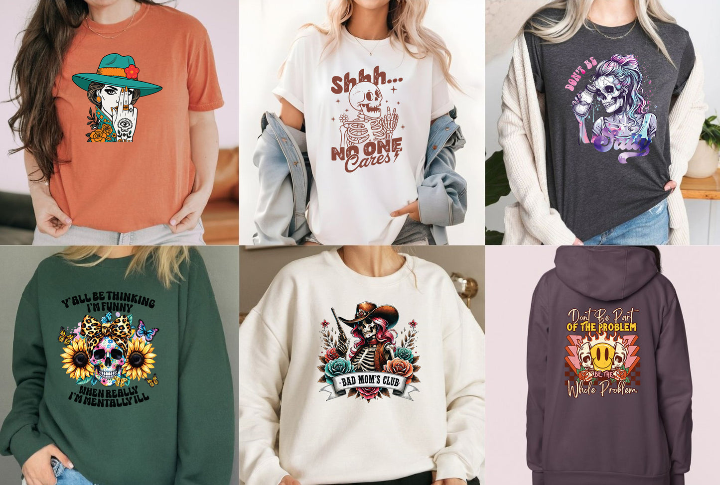 Sassy Skull Gang Sheet