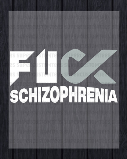 Schizophrenia Awareness Heat Transfer for Shirt