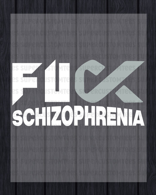 Schizophrenia Awareness Heat Transfer for Shirt