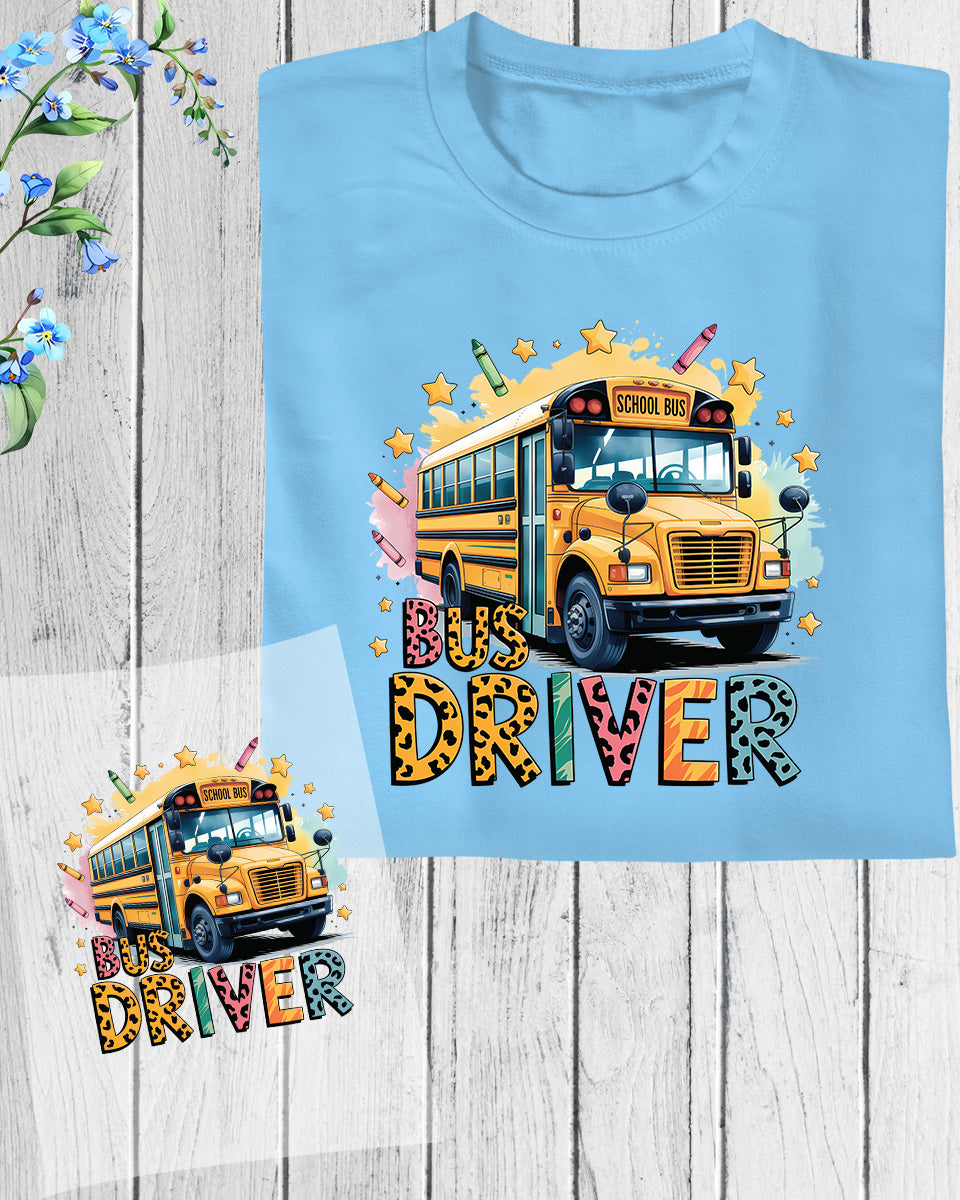 School Bus Driver Appreciation Gift DTF Transfer