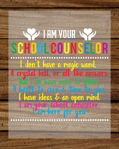 School Counselor Gift DTF Transfer