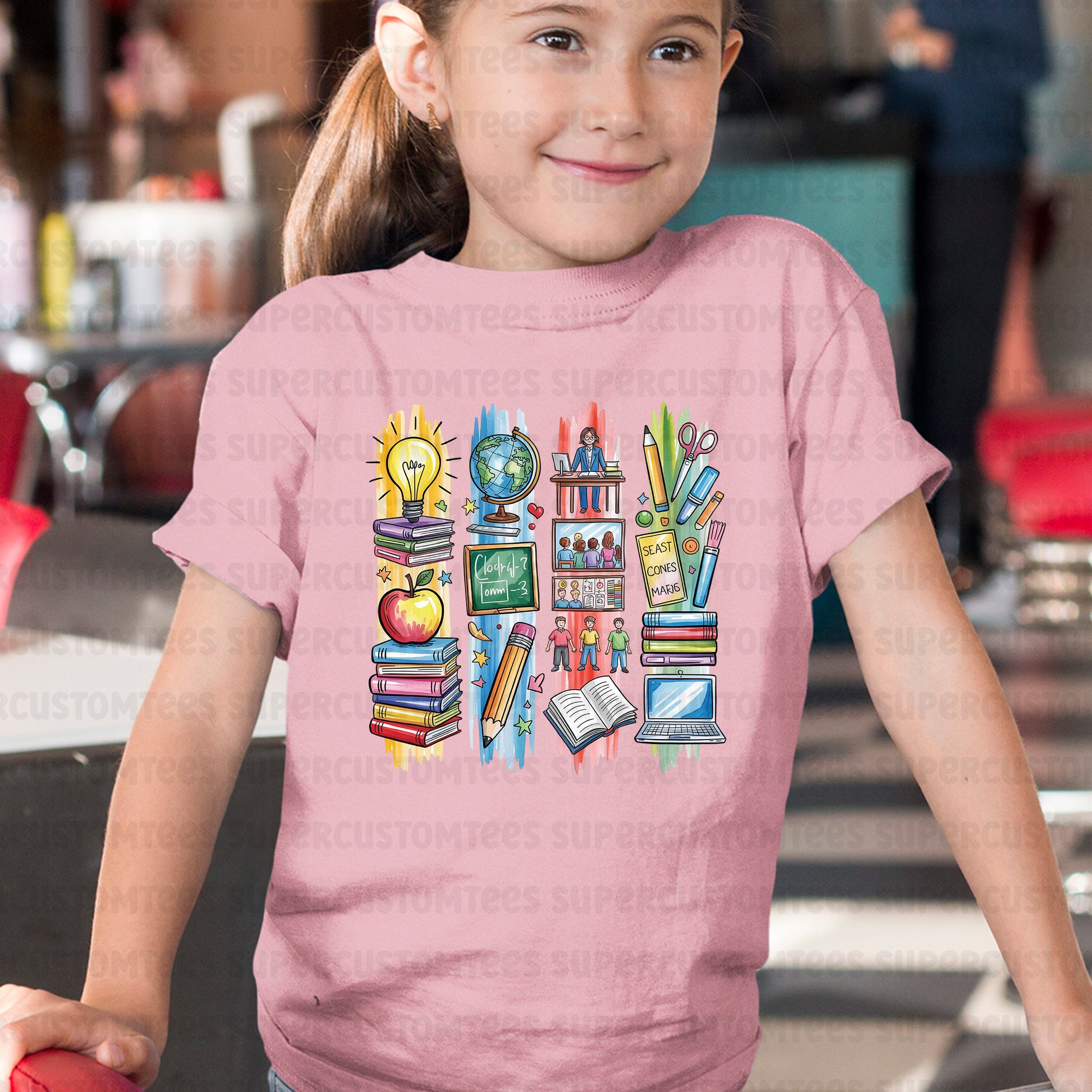 School DTF Transfer Ready to Press