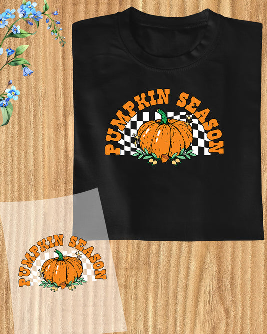 Pumpkin Season Fall DTF Transfer Film