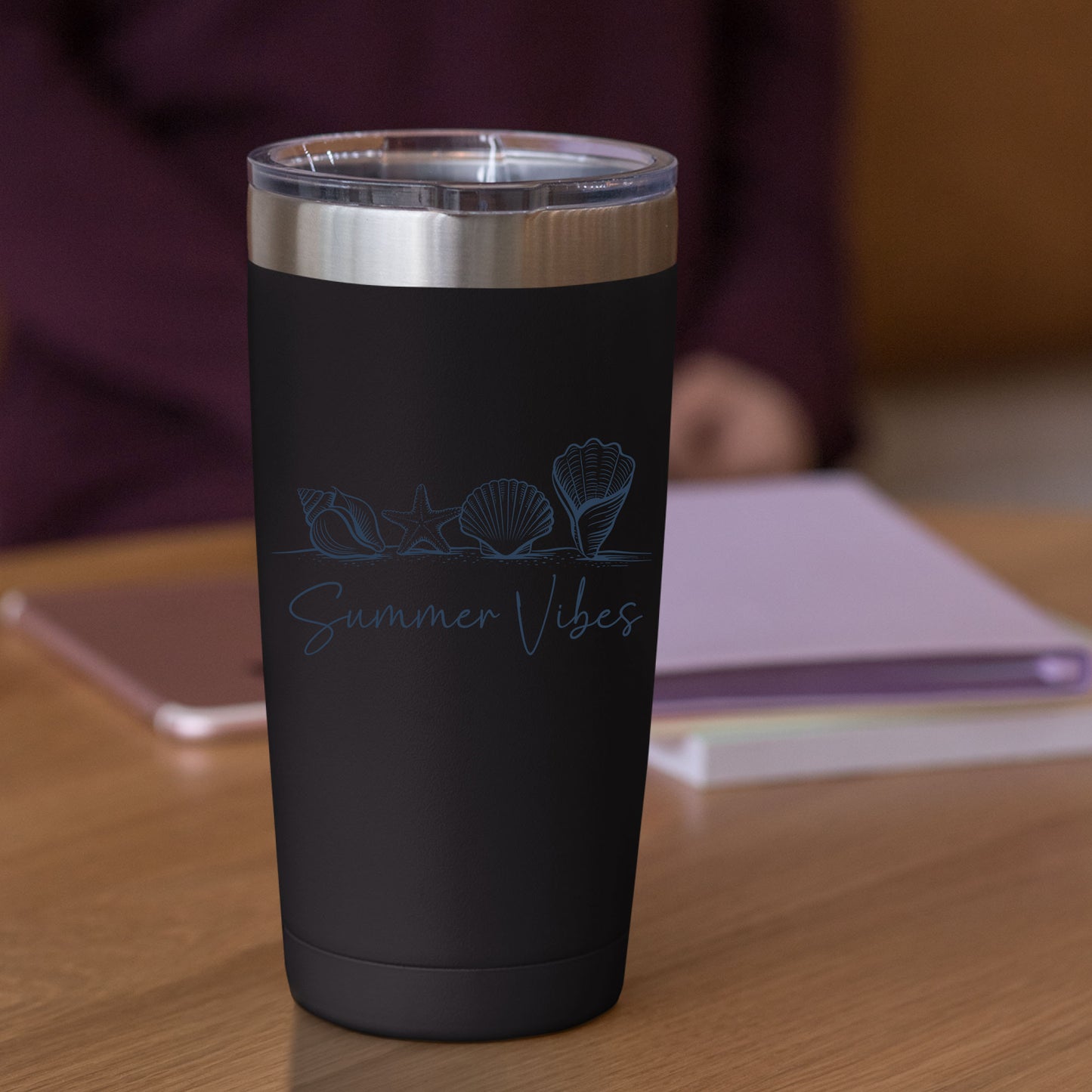 SeaShell Beach Summer Vibes Ocean DTF Transfer