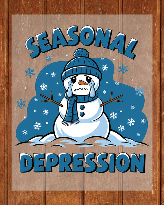 Seasonal Depression DTF Transfer