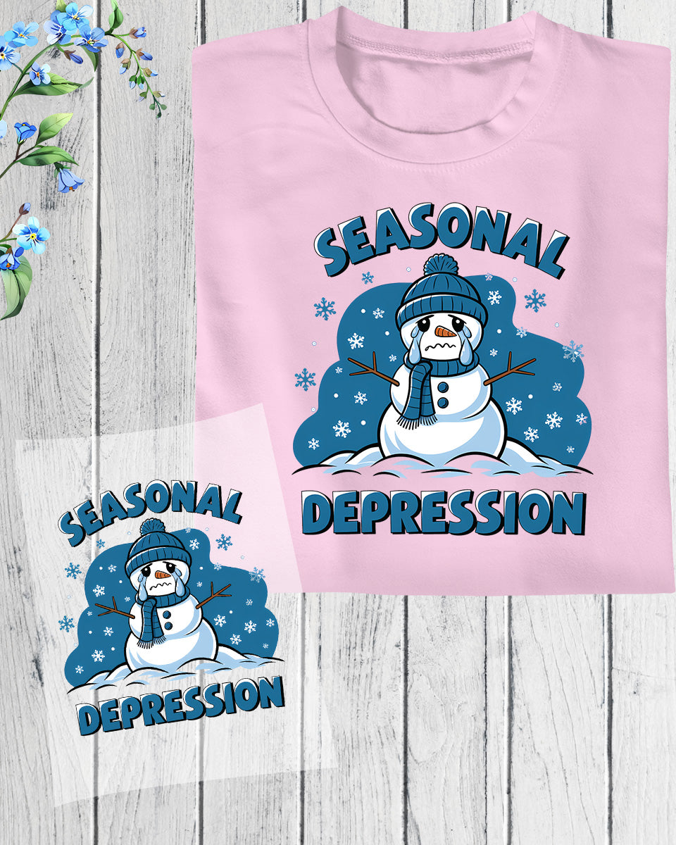 Seasonal Depression DTF Transfer