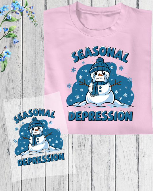 Seasonal Depression DTF Transfer