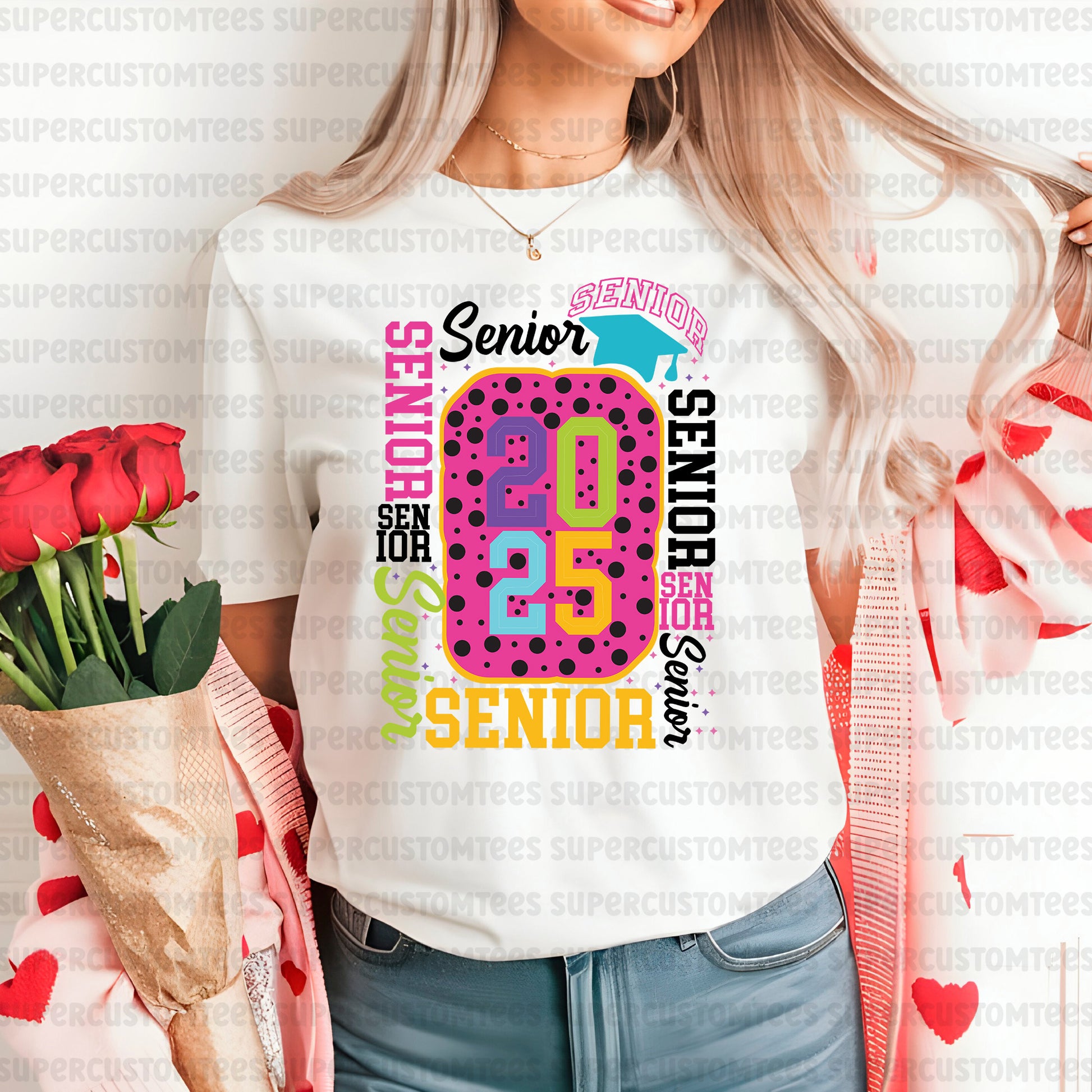 Senior 2025 DTF Transfer Ready To Press