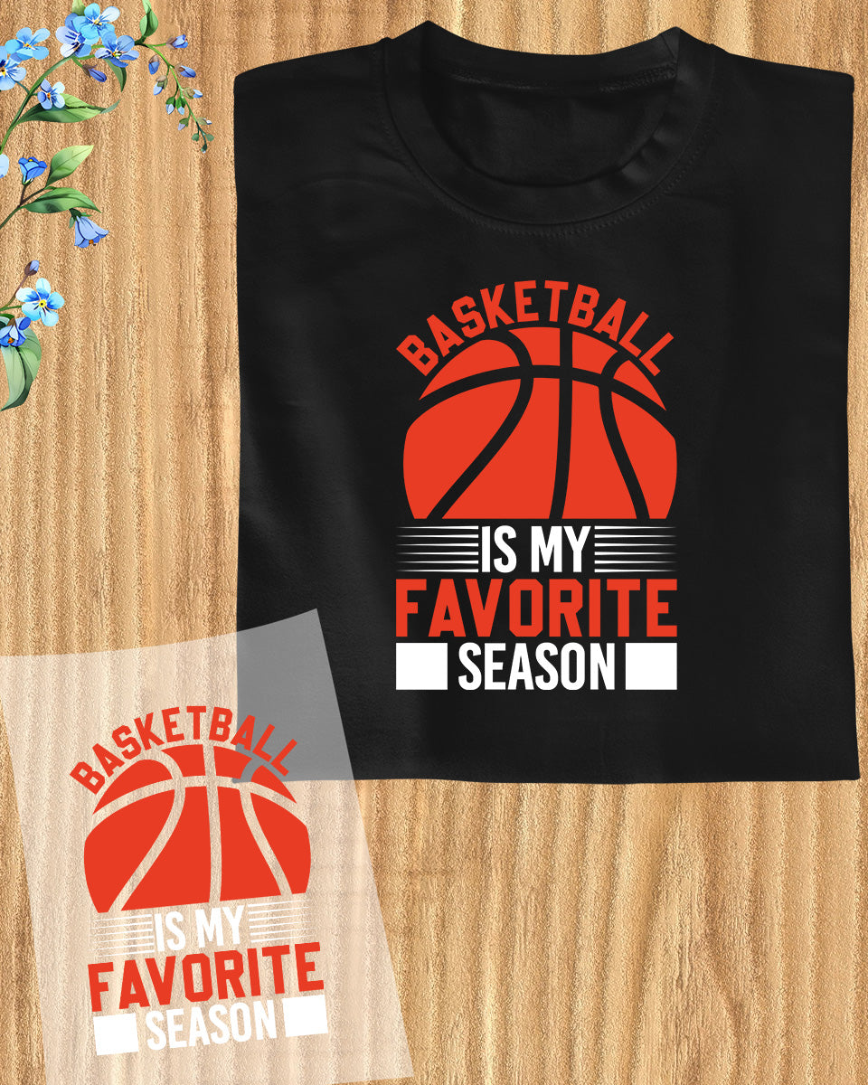 Basketball is My Favorite Season DTF Transfer Film