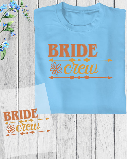 Bride Crew Gifts DTF Transfer Film