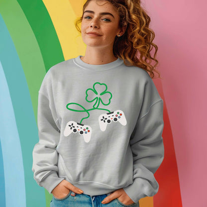 Shamrock Video Gamer DTF Transfer