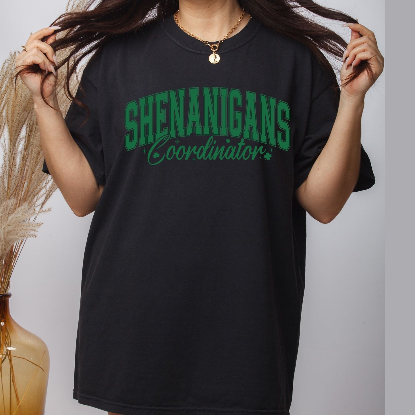 Shenanigans Coordinator DTF Transfer ready to Press St Patrick's Day Heat Transfer for Shirts Irish UV Sticker Prints Iron on Transfer