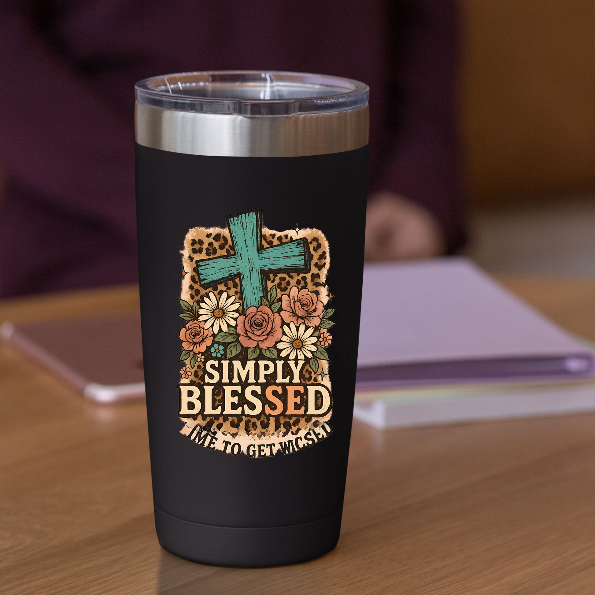 Simply Blessed Christian Faith DTF Transfer