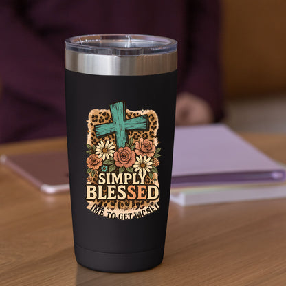 Simply Blessed Christian Faith DTF Transfer