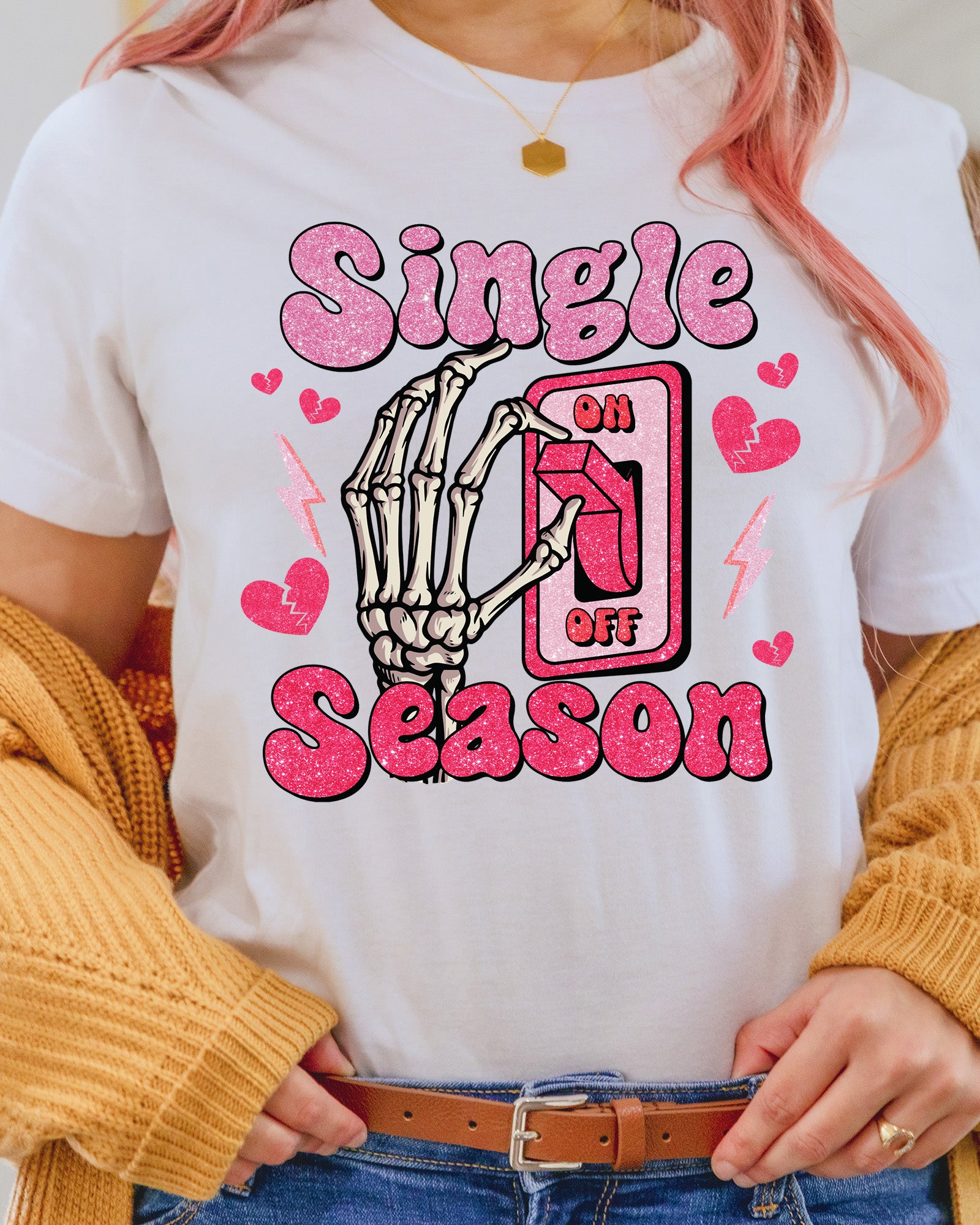 Single Season Valentines Day DTF Transfer