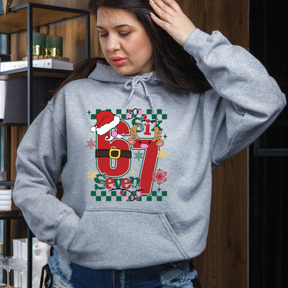 Funny Six Seven Meme Christmas Premade Gang Sheet DTF Transfer Ready to Press, Santa Says Six Seven Heat Transfer Designs, Iron on Transfer