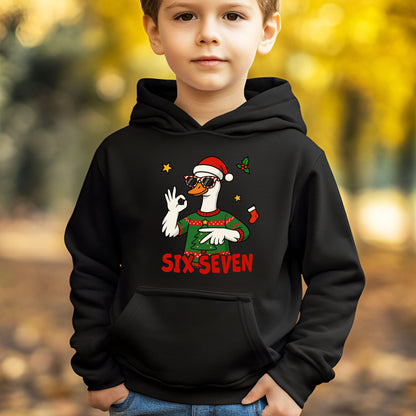 Funny Six Seven Meme Christmas Premade Gang Sheet DTF Transfer Ready to Press, Santa Says Six Seven Heat Transfer Designs, Iron on Transfer