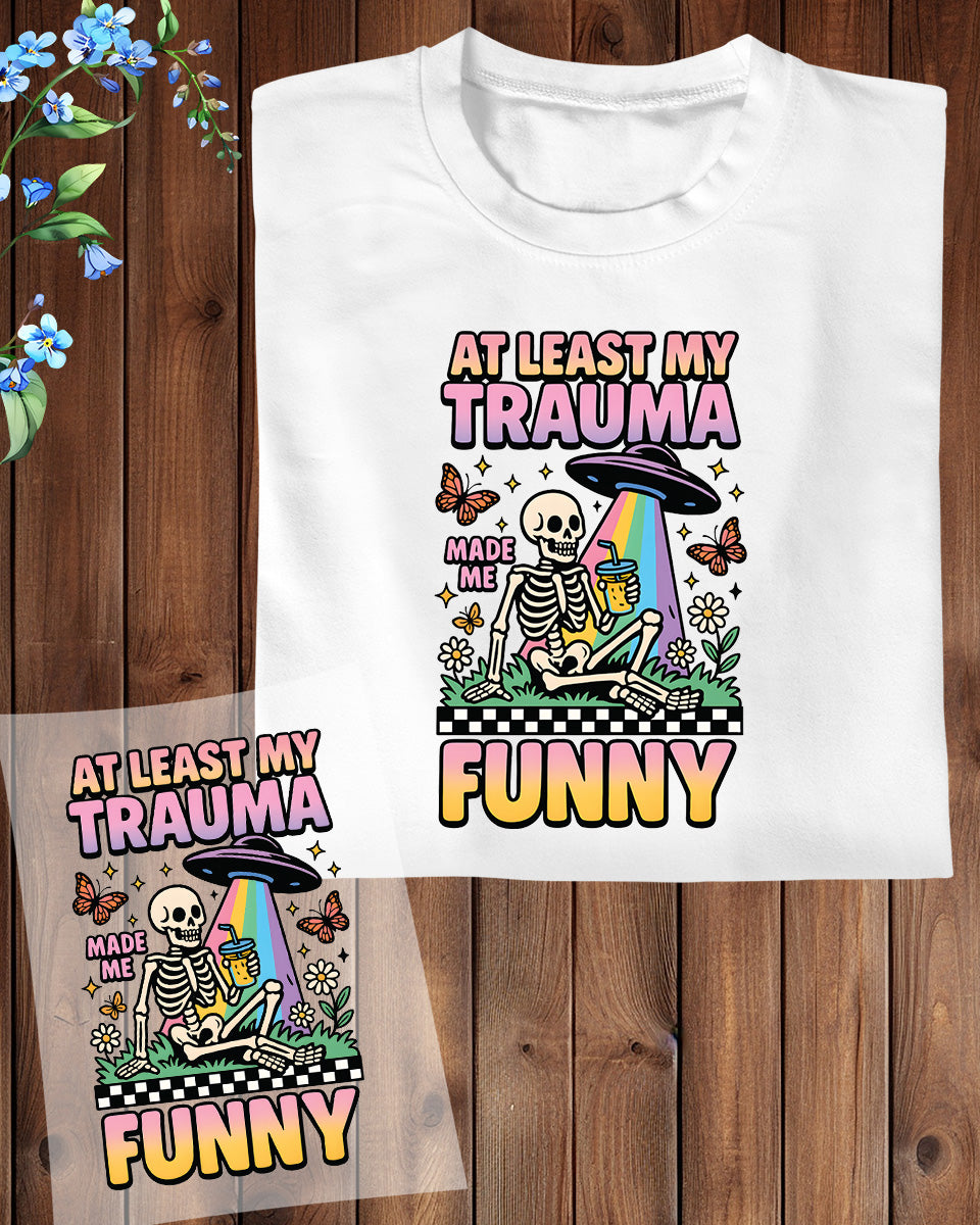 Skeleton Mental Health DTF Transfer