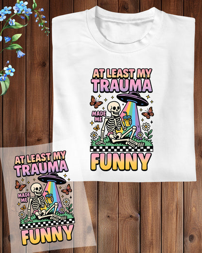 Skeleton Mental Health DTF Transfer