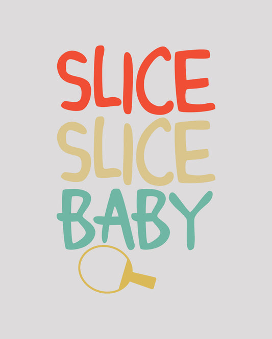 Slice Slice Baby Tennis DTF Transfer Film