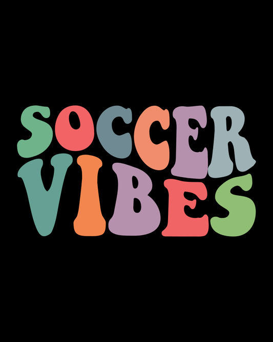 Soccer vibes DTF Transfer Film