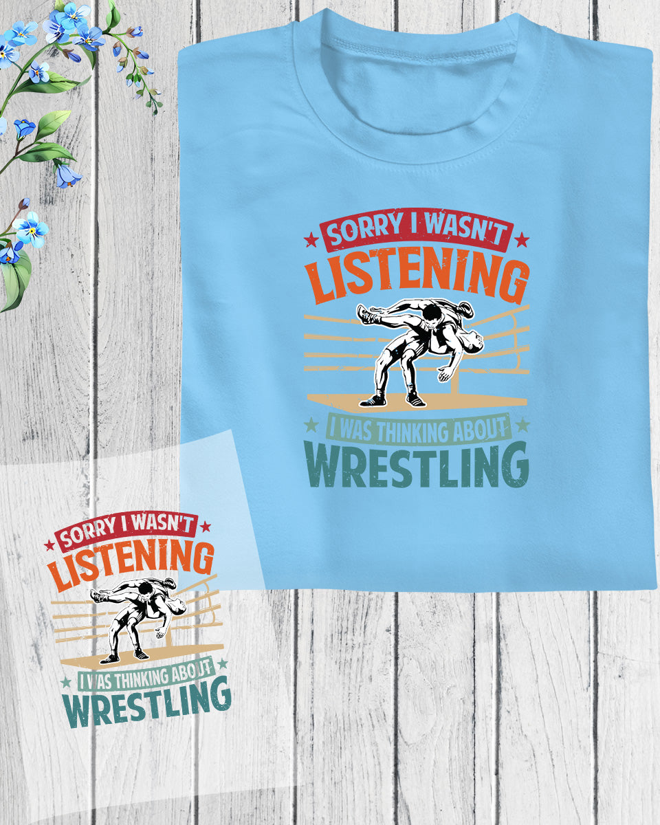 Wrestling Fan DTF Transfer Film