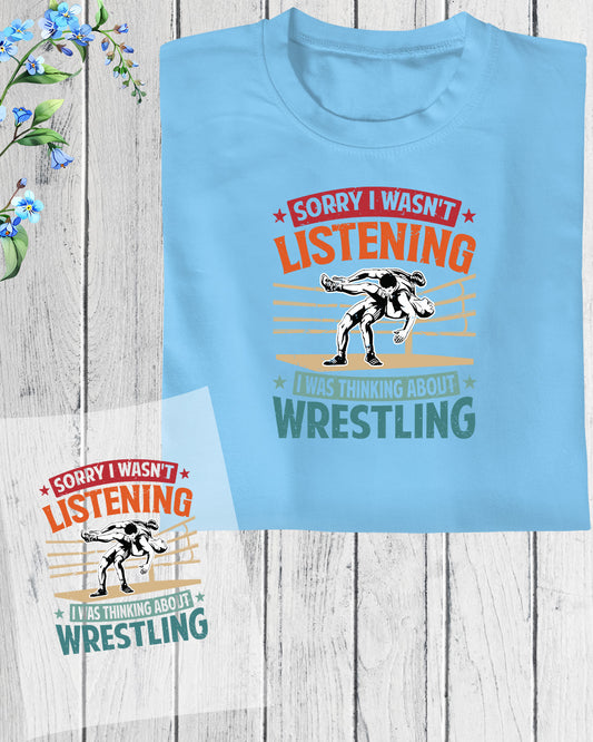 Wrestling Fan DTF Transfer Film