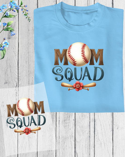 Mom Squad Baseball DTF Transfer Film