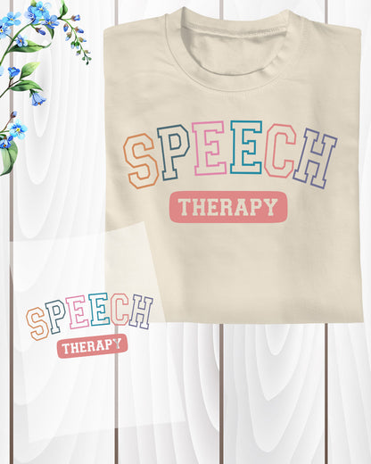 Speech Therapy Ready to Press