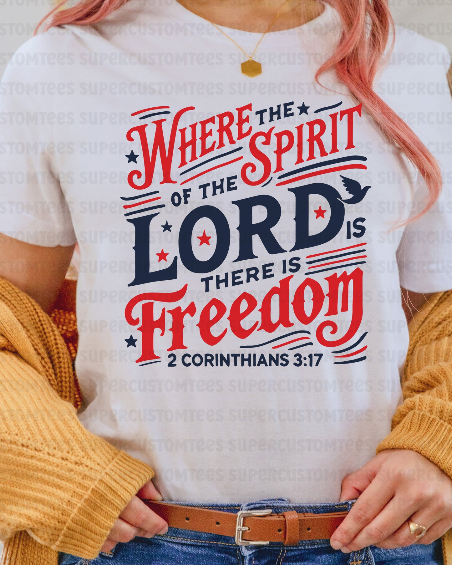 Spirit of The Lord Heat Transfer for Shirts