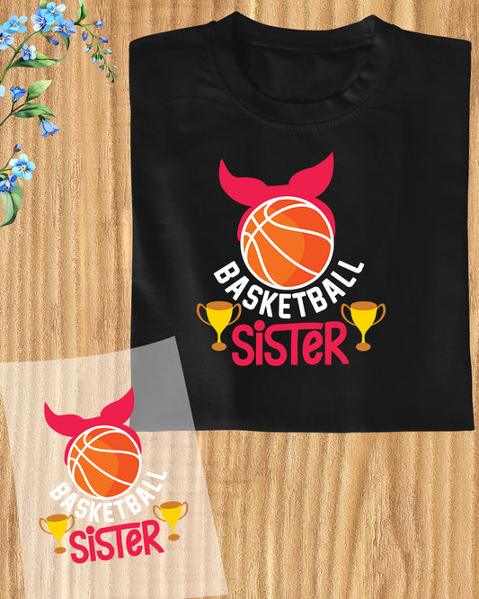 Basketball Sister DTF Transfer Film
