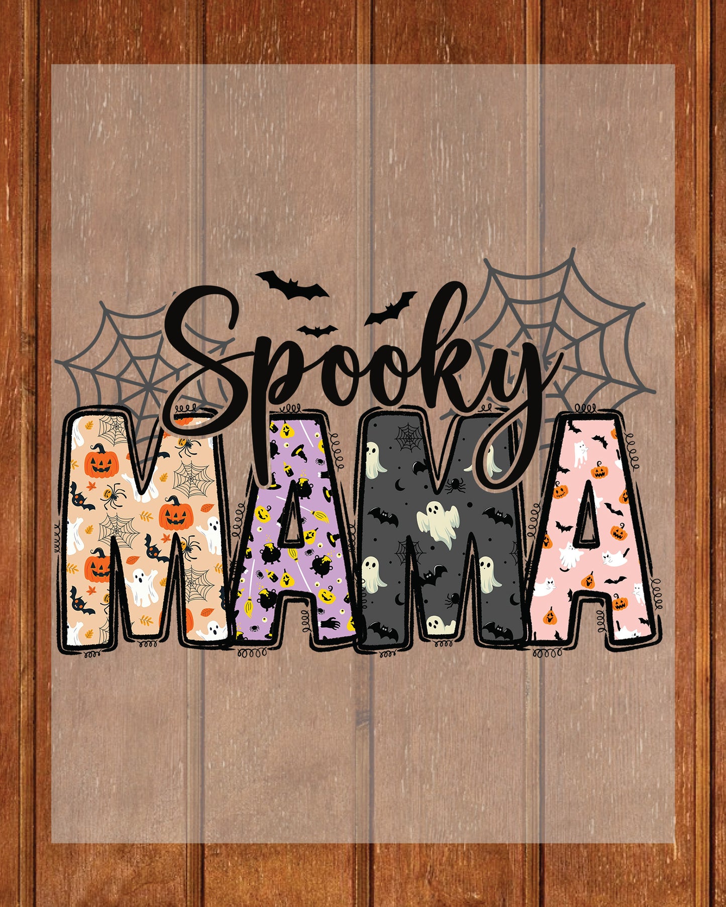 Spooky Mama Halloween DTF Transfer