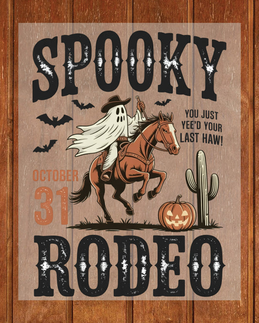 Spooky Rodeo DTF Transfer