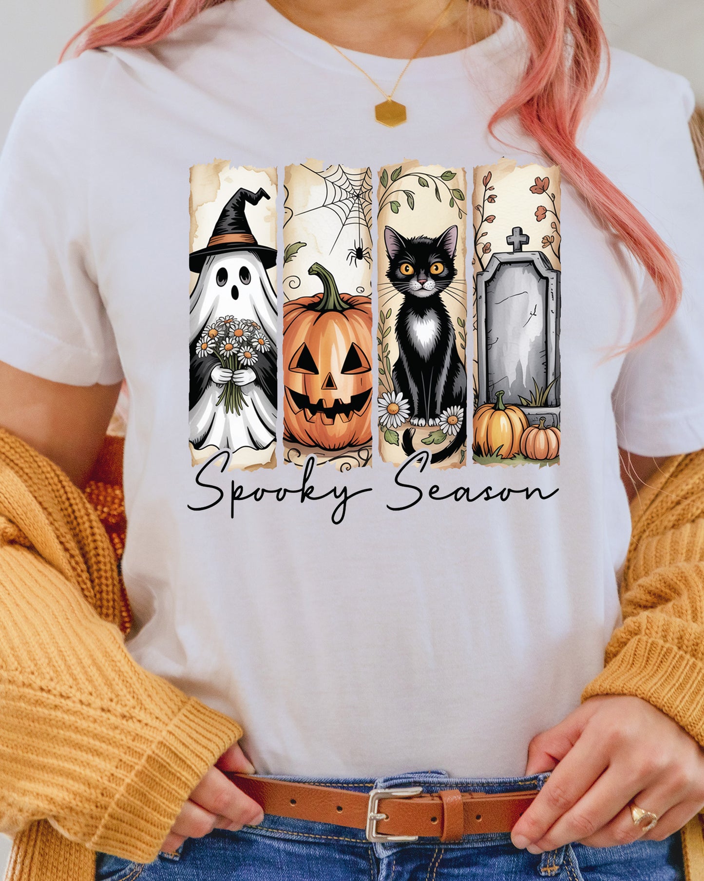 Spooky Season DTF Transfer ready
