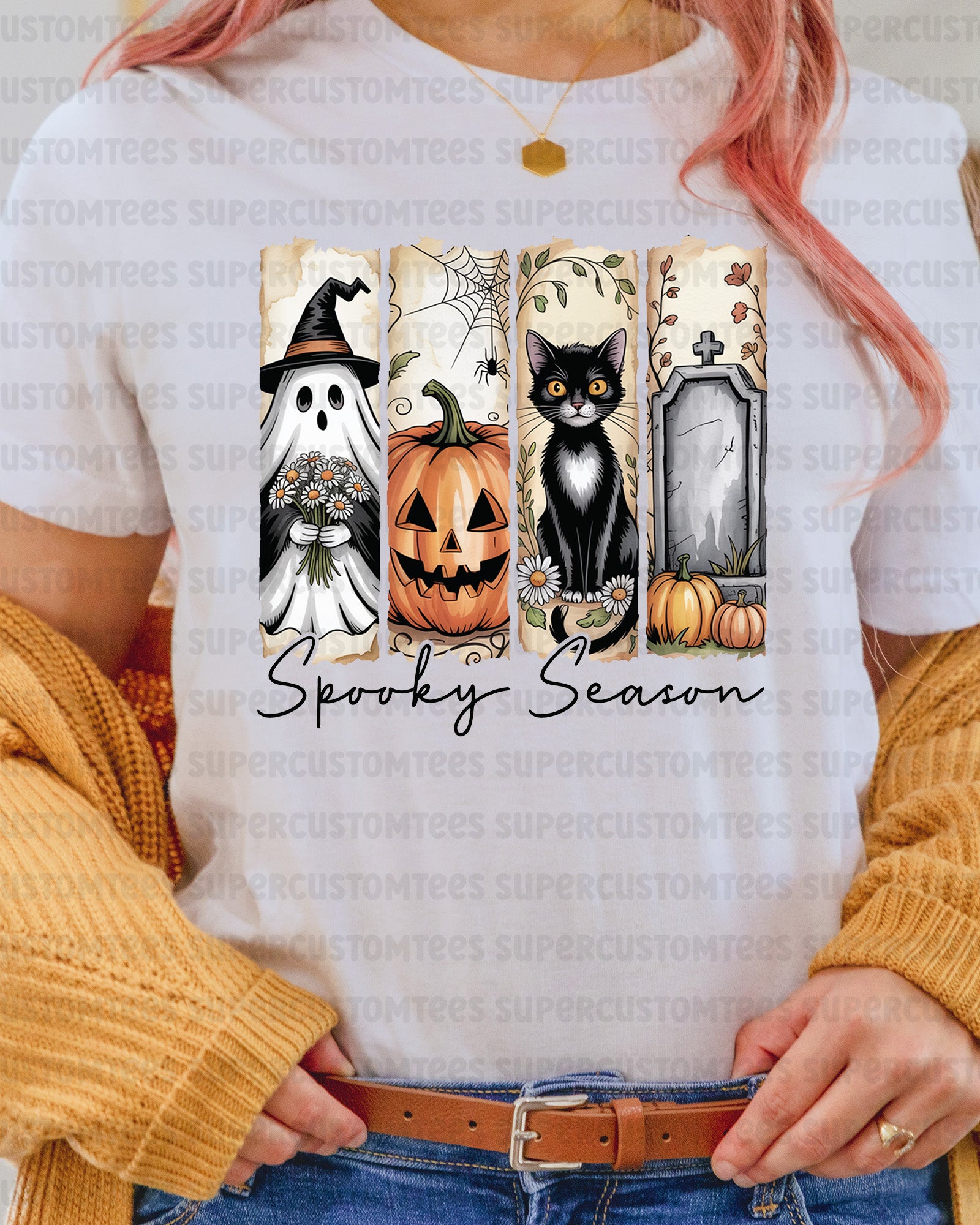 Spooky Season DTF Transfer Ready to Press