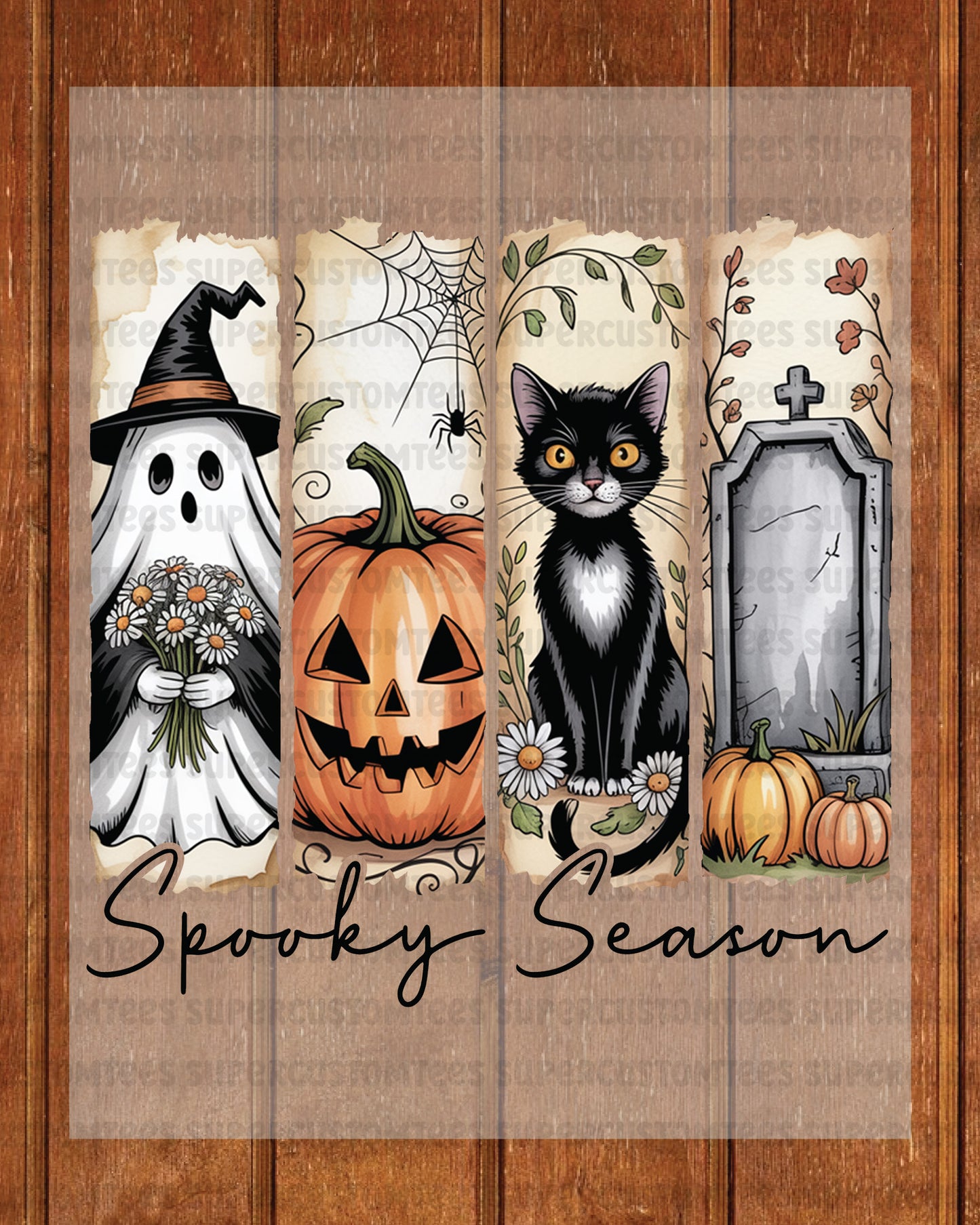 Spooky Season DTF Transfer Ready to Press
