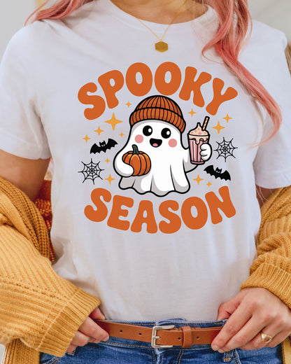 Spooky Season Halloween Ghost DTF Transfer