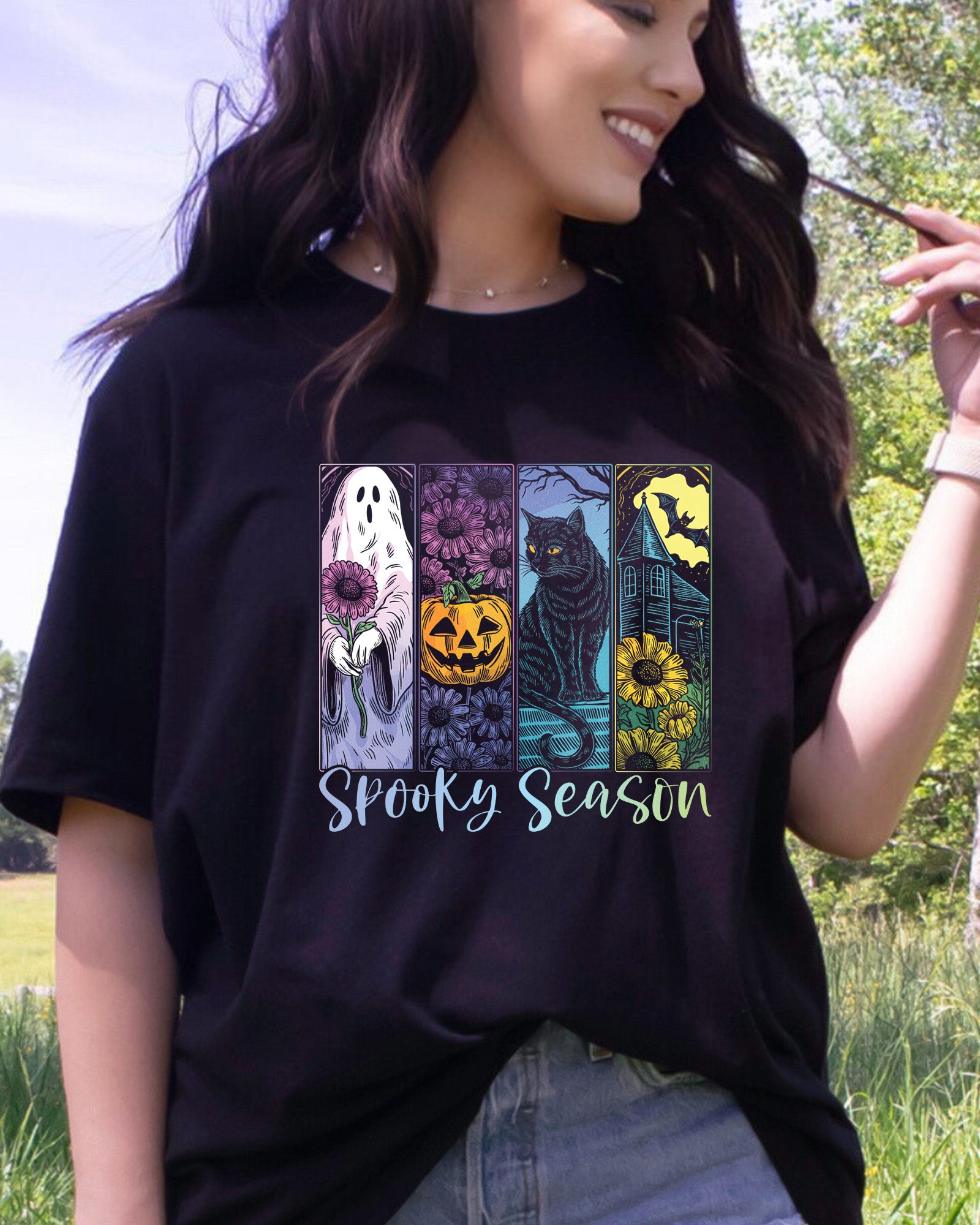 Spooky Season Halloween Night DTF Transfer