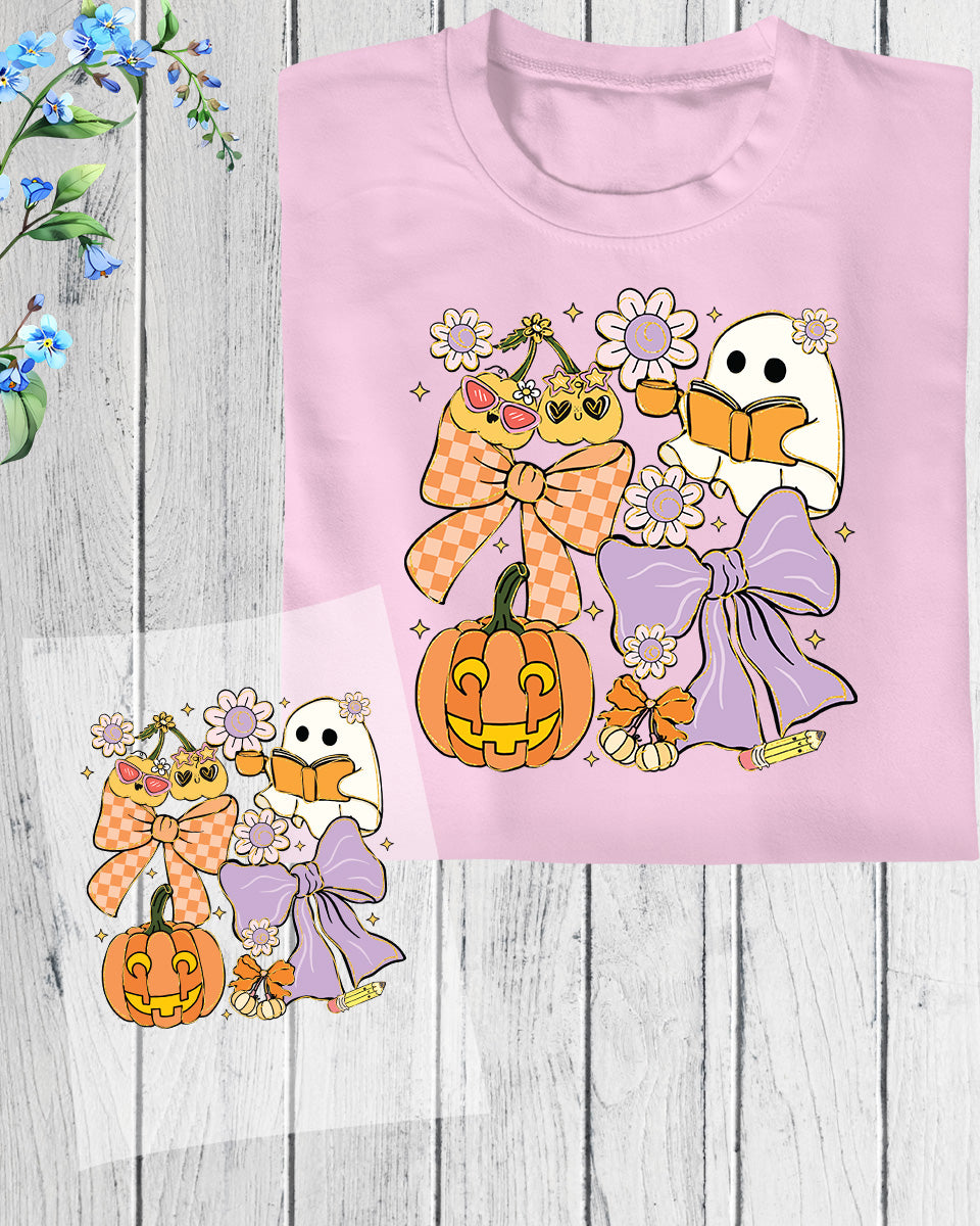 Spooky Teacher Halloween Coquette DTF Transfer