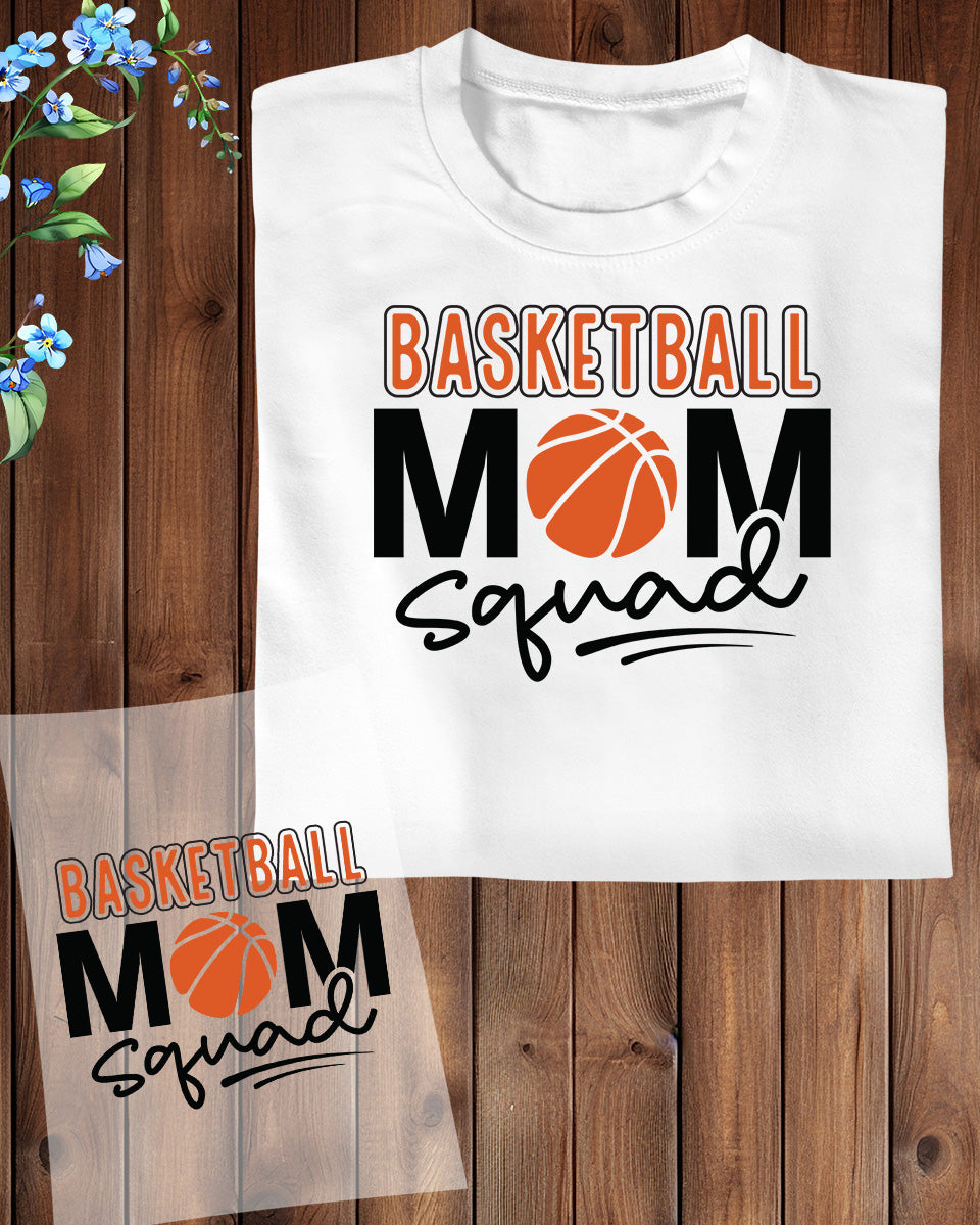 Basketball Mom Squad DTF Transfer Film