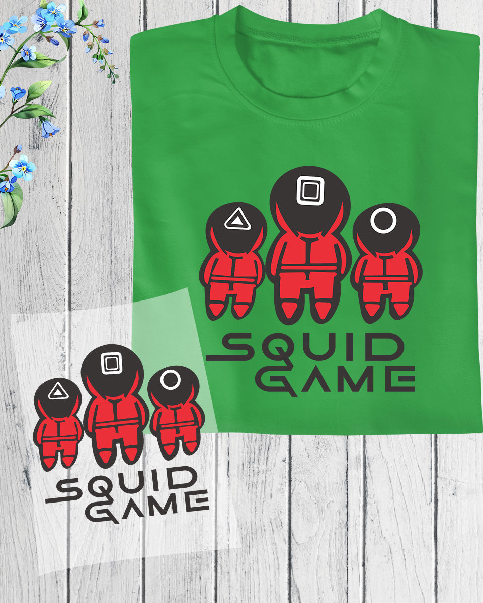 Squid Game DTF Transfers Ready To Press