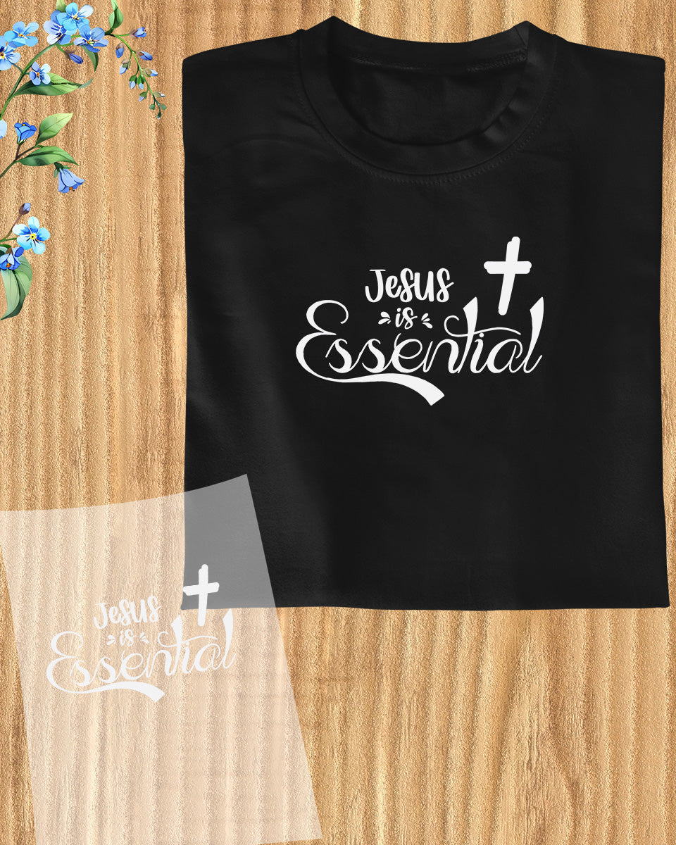 Jesus is Essential Christian DTF Transfer Film