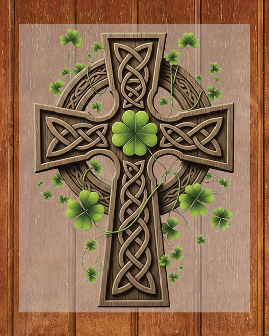 St Patrick Heat Transfer Ready to Press